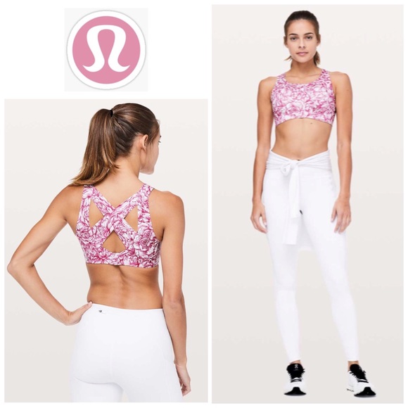 lululemon athletica Other - LULULEMON | Enlite Bra High Support Run Floral 34D